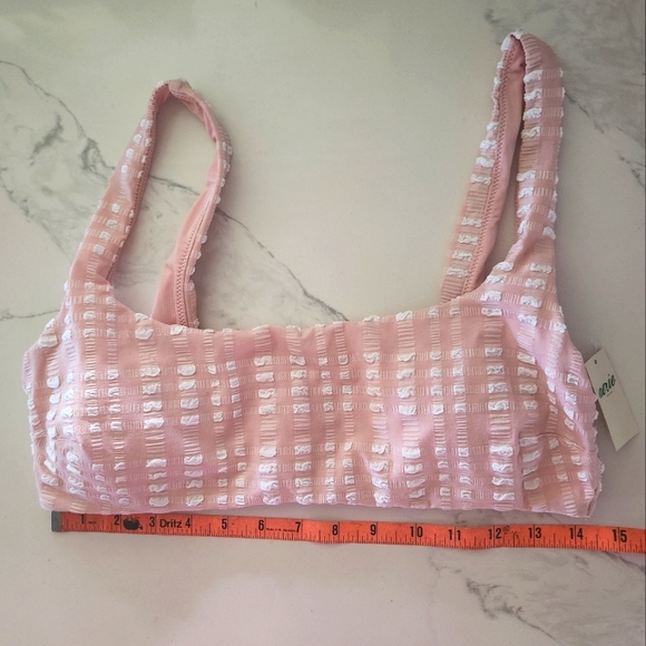🆕️AERIE NWT Pink Large Bikini Top - Picture 7 of 12